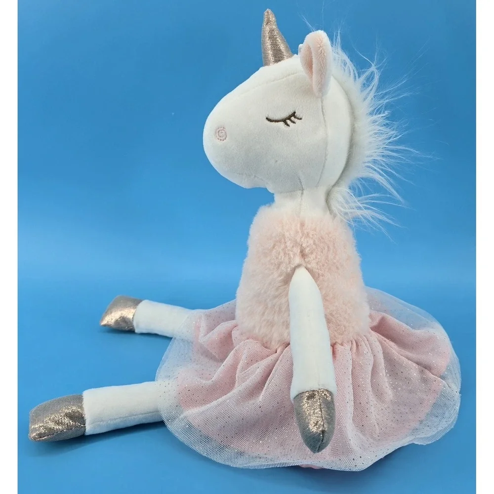 Tri‎ Action Teddykompaniet Ella Ballerina Unicorn Plush Soft Stuffed 17